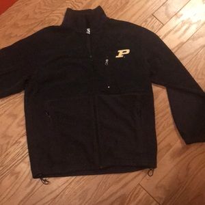 Columbia Fleece zip up Purdue